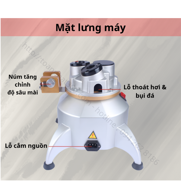 Máy mài dao dao phay ngón D4-D25 - Ảnh 9