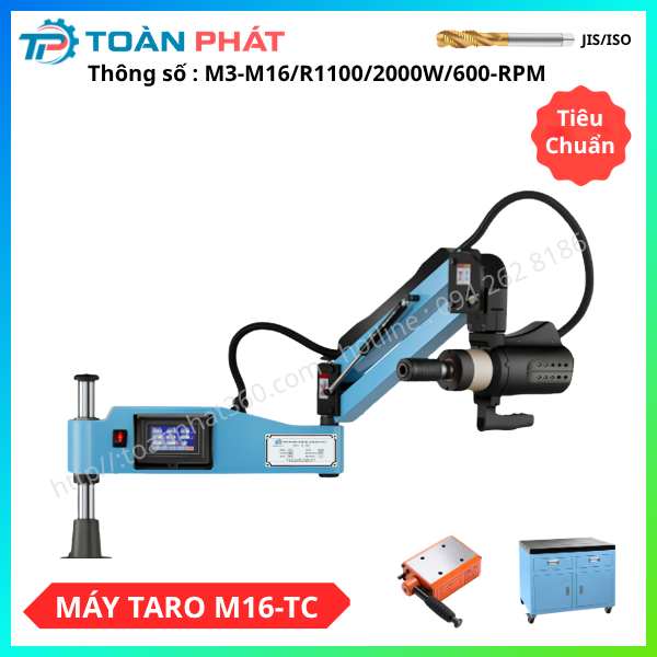 Máy Taro Điện M3-M16 Màn Hình Cảm Ứng Tiếng Việt / Bản Tiêu Chuẩn / Động Cơ Servo