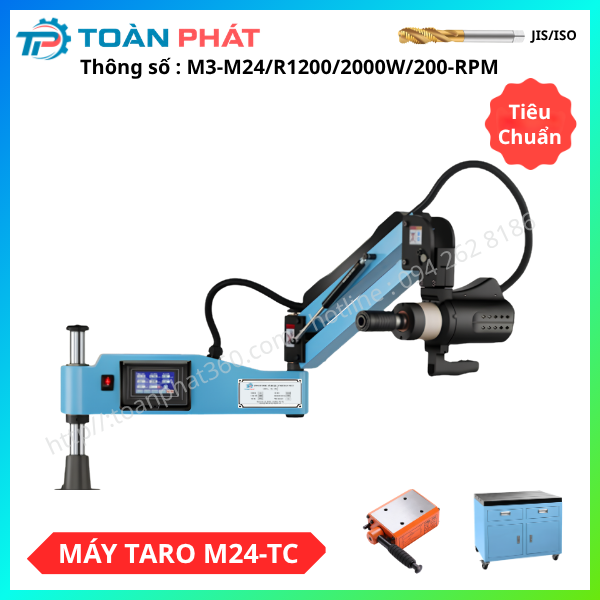 Máy Taro Điện M3-M24 Màn Hình Cảm Ứng Tiếng Việt / Bản Tiêu Chuẩn / Động Cơ Servo