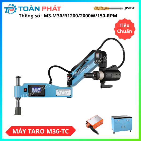 Máy Taro Điện M3-M36 Màn Hình Cảm Ứng Tiếng Việt / Bản Tiêu Chuẩn / Động Cơ Servo