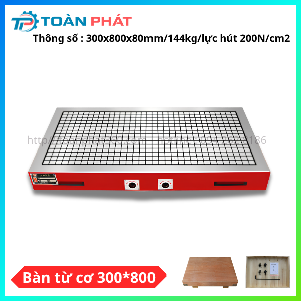 Bàn từ cơ 300×800 – Tối Ưu Gá Đặt Phôi