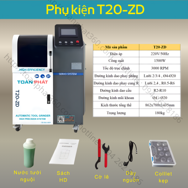 Máy Mài Dao Tự Động T20-ZD - Ảnh 5