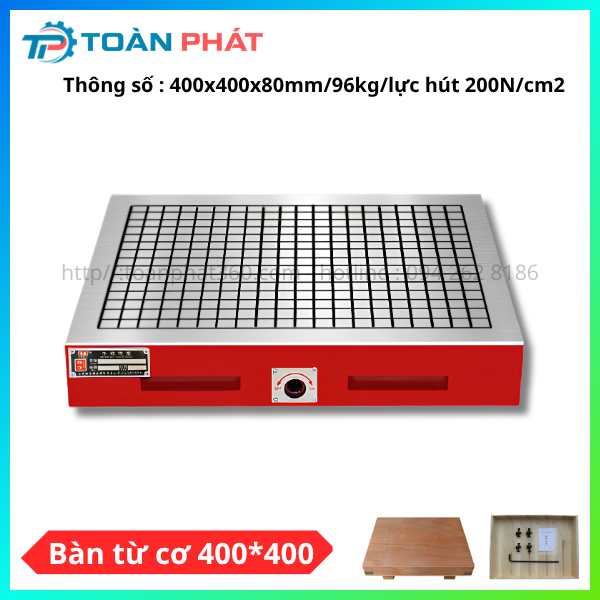 Bàn từ cơ 400×400 – Gá Kẹp Phôi Chính Xác