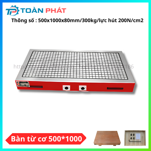 Bàn từ cơ 500×1000 – Gá Kẹp Phôi Khổ Lớn