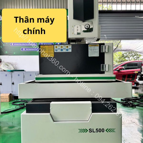 Máy Cắt Dây Servo SL500 400×500mm - Ảnh 2