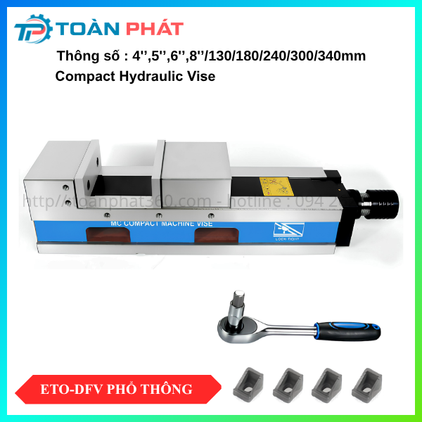 ETO-DFV – Dòng Ê tô Máy Phay CNC Phổ Thông