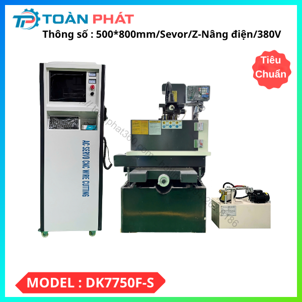 Máy Cắt Dây Servo DK7750F-S 500×800mm