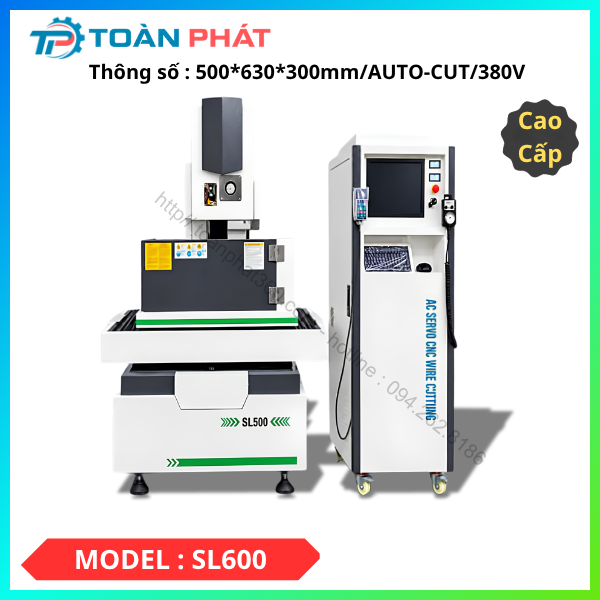 Máy Cắt Dây Servo SL600 500×630mm